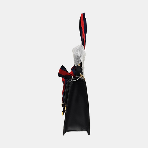 Sylvie Small Calfskin Black
