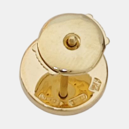 BVLGARI BVLGARI 18k Gold Black Stud Earrings