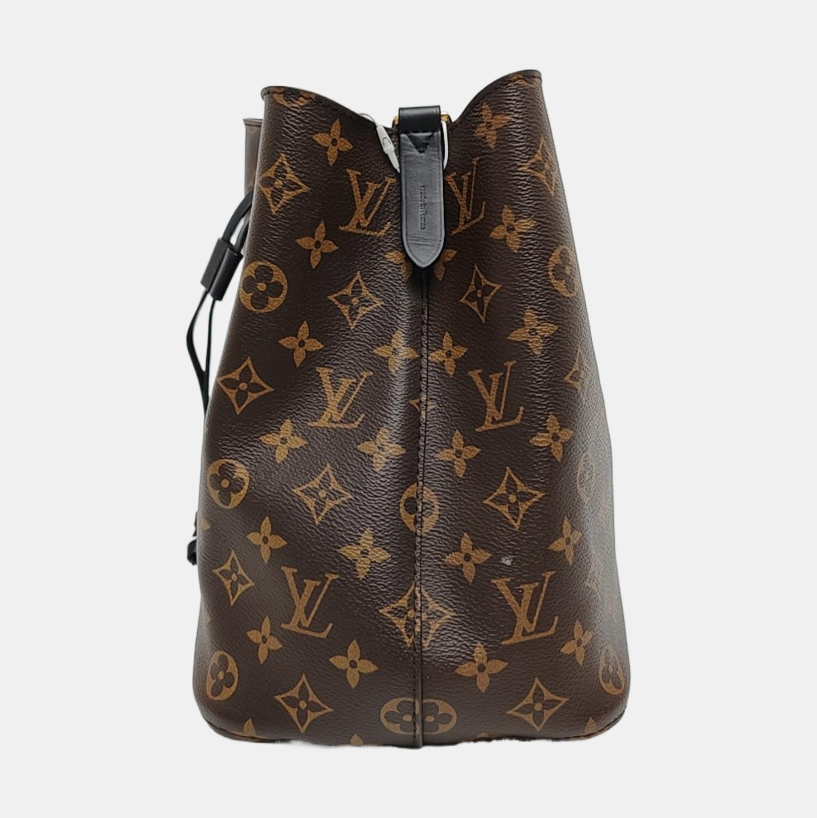 NÉONOÉ MM Monogram Coated Canvas Brown
