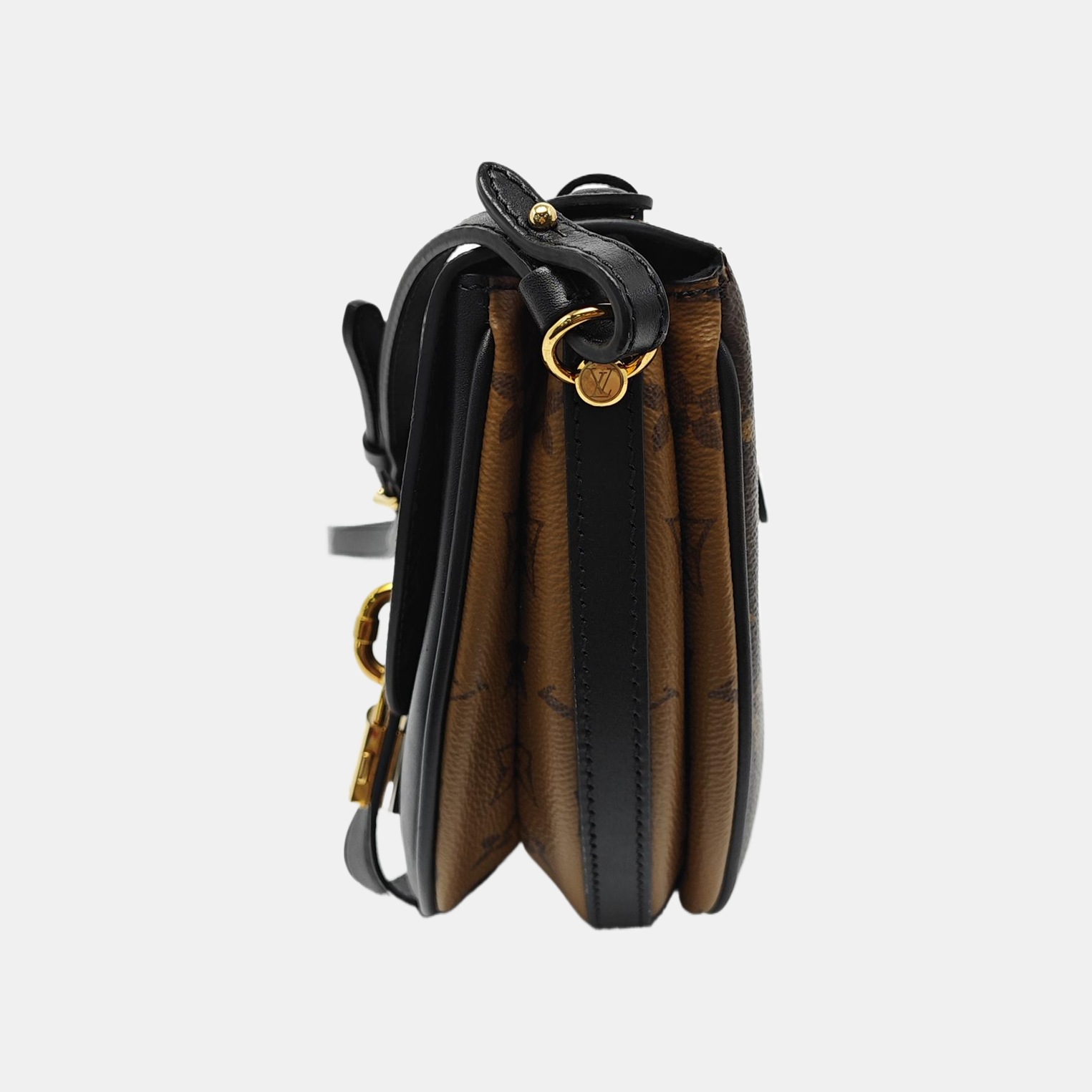 CHANTILLY PM Monogram Coated Canvas Brown