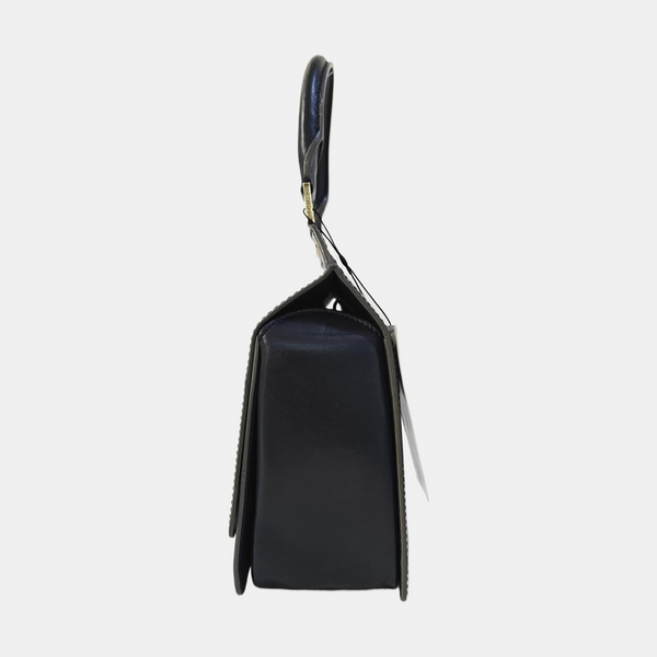 Calfskin Shoulder Bag Blue