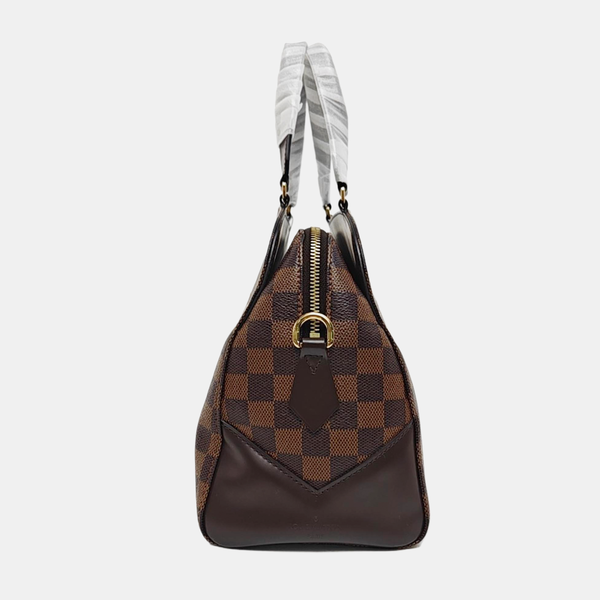 KENSINGTON BOWLING Damier Ebene Coated Canvas Brown