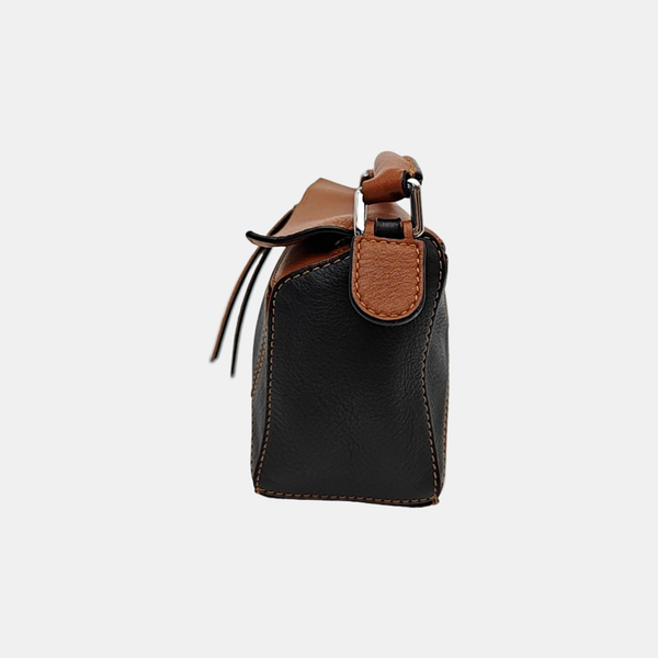 Puzzle Mini Calfskin Multicolor