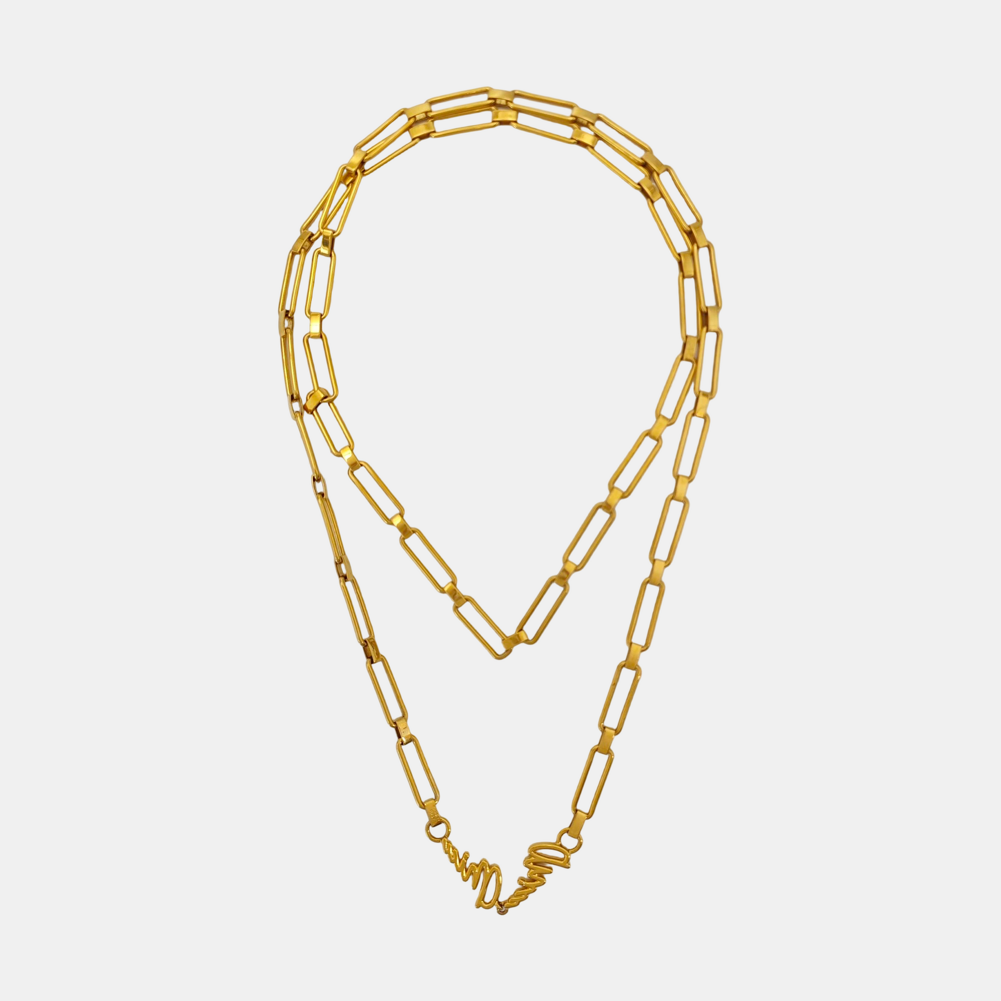 Metal Gold Necklace