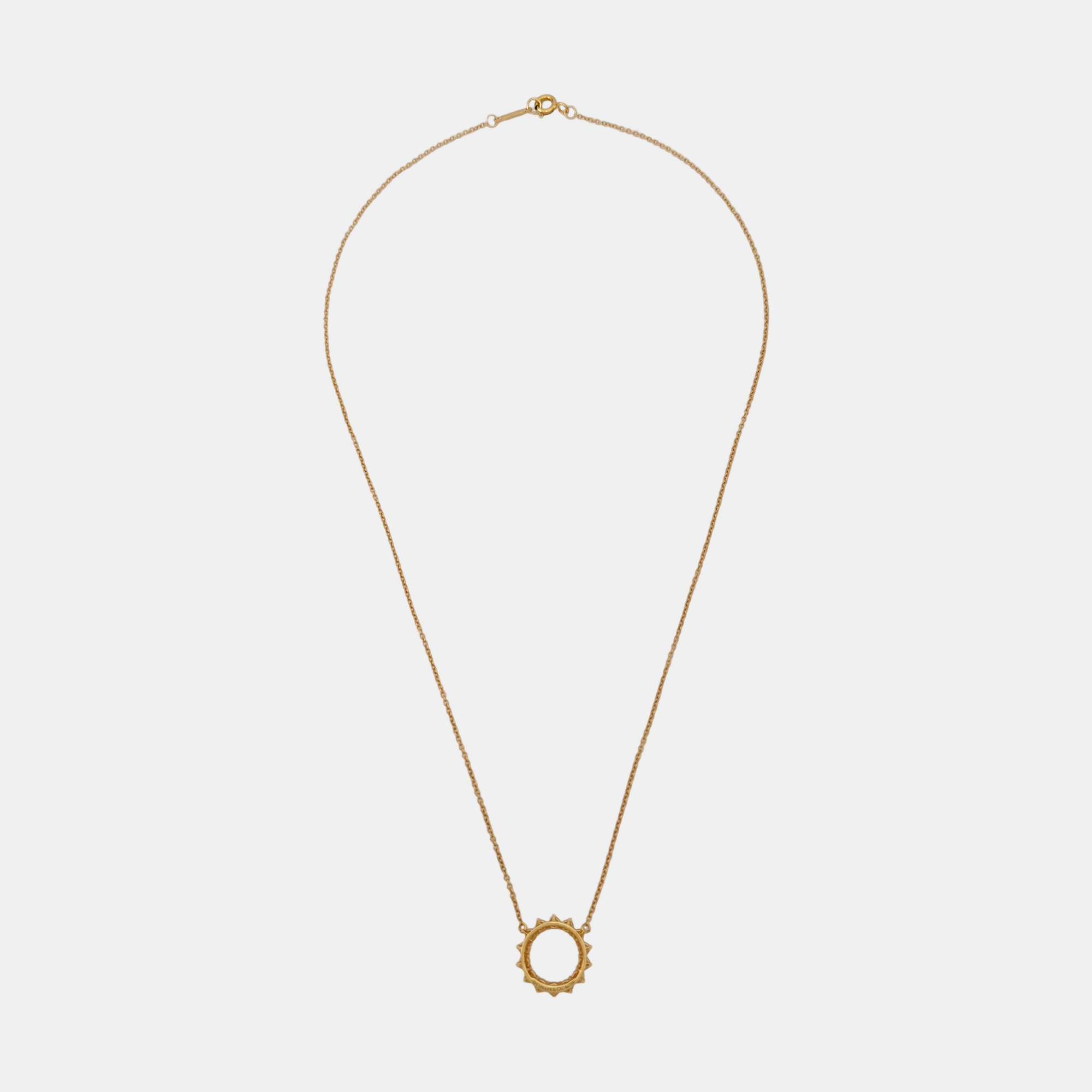 Tiffany Metro 18k Rose Gold Necklace