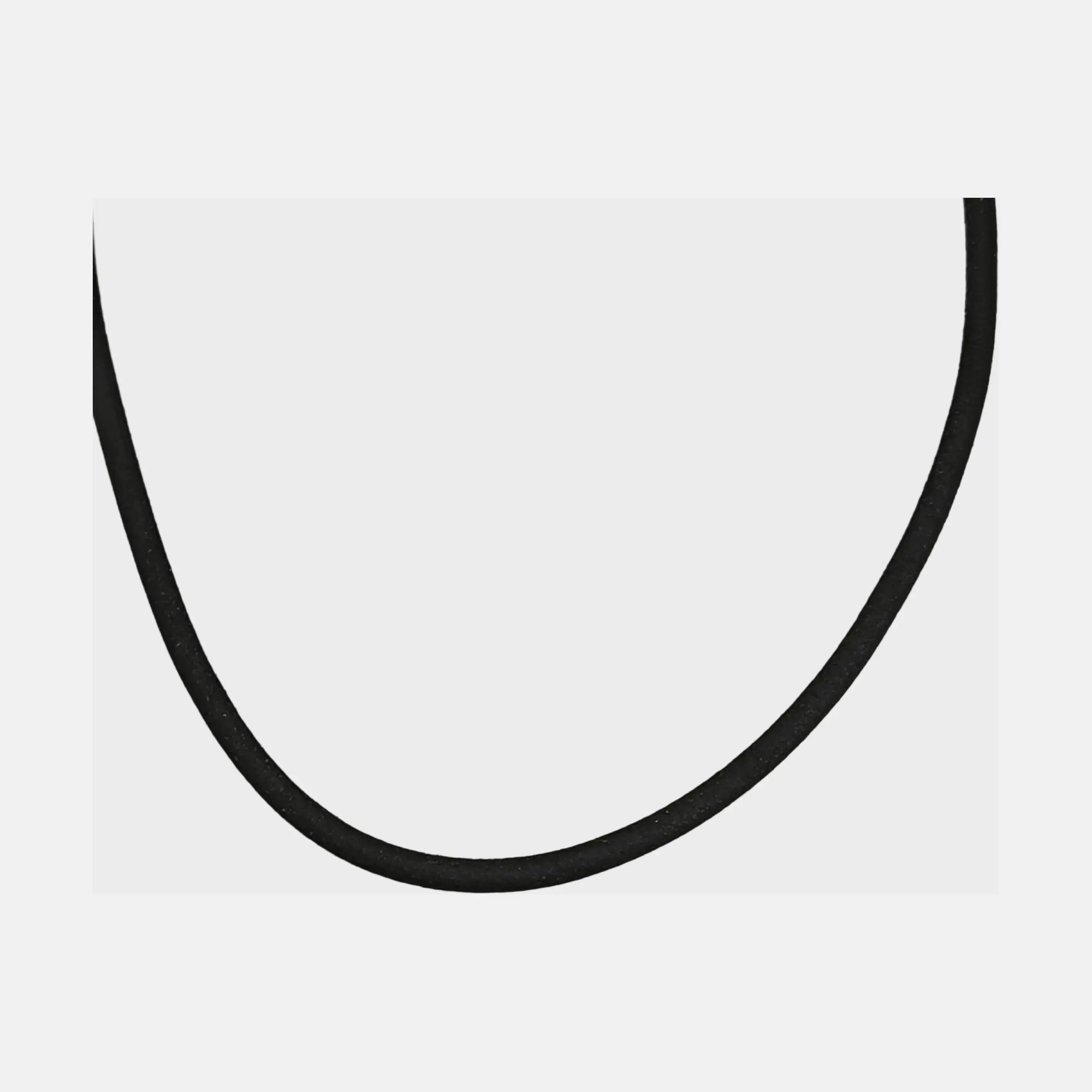 925 Sterling Silver Black Necklace