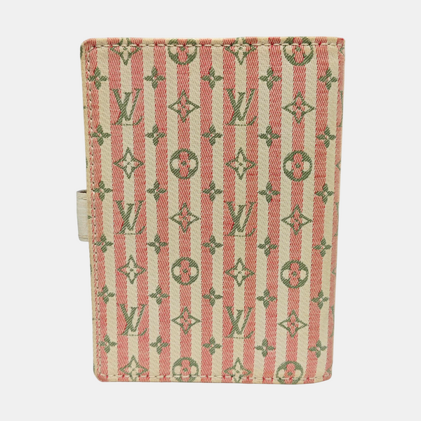 Fabric Notebook Cover Red