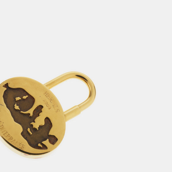 Gold Metal Bag Charm