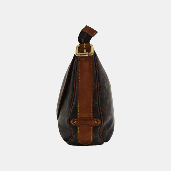 TULUM GM Monogram Coated Canvas Brown