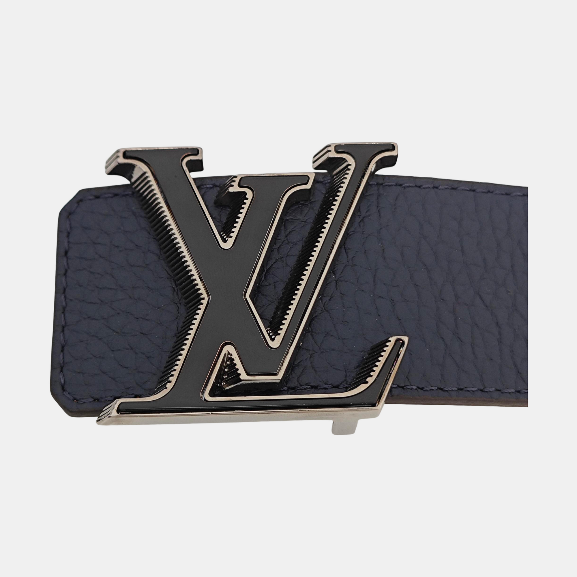 Leather Belt Blue