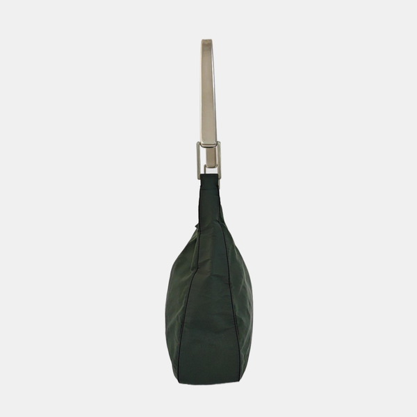 Nylon Shoulder Bag Green