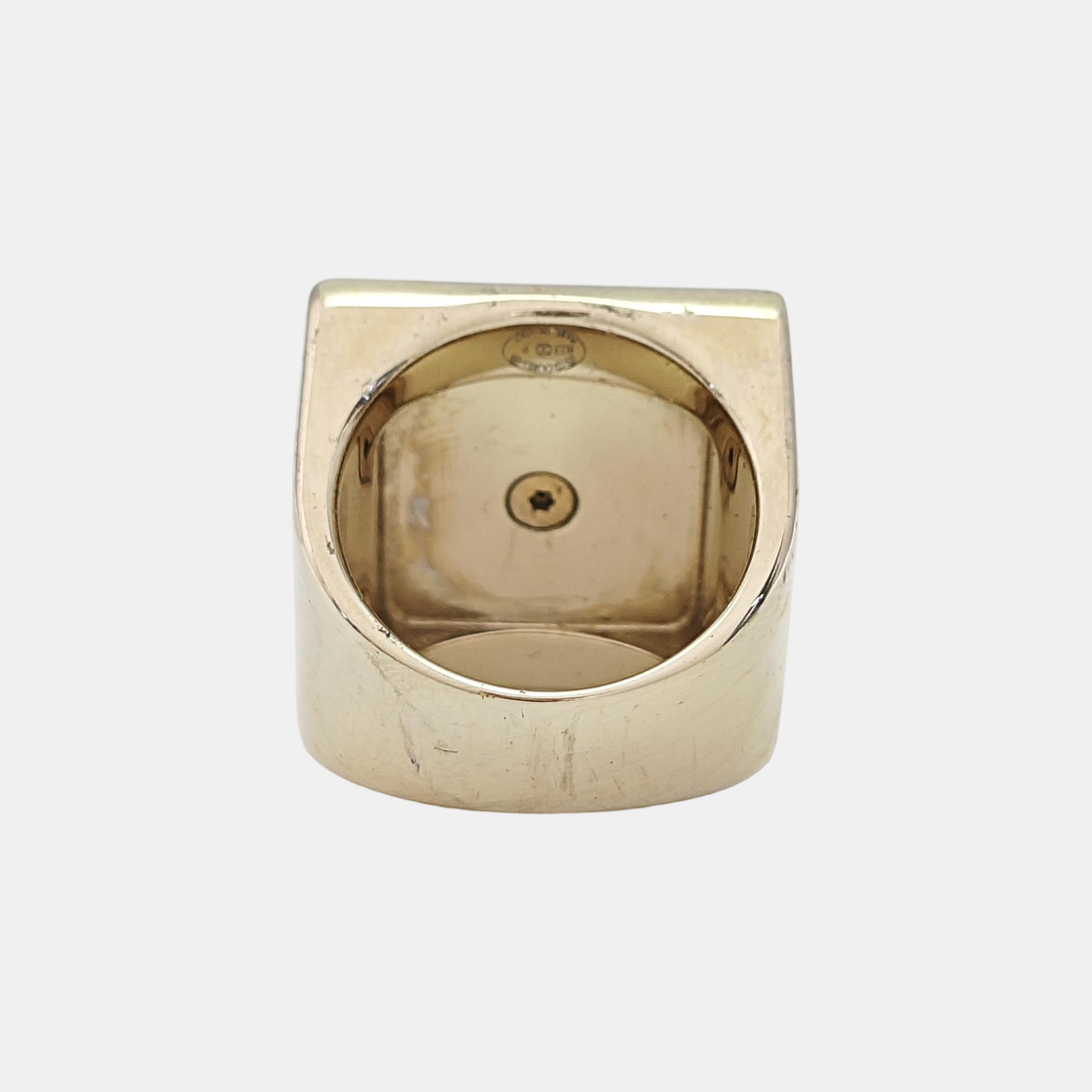 Metal Gold Ring EU 54