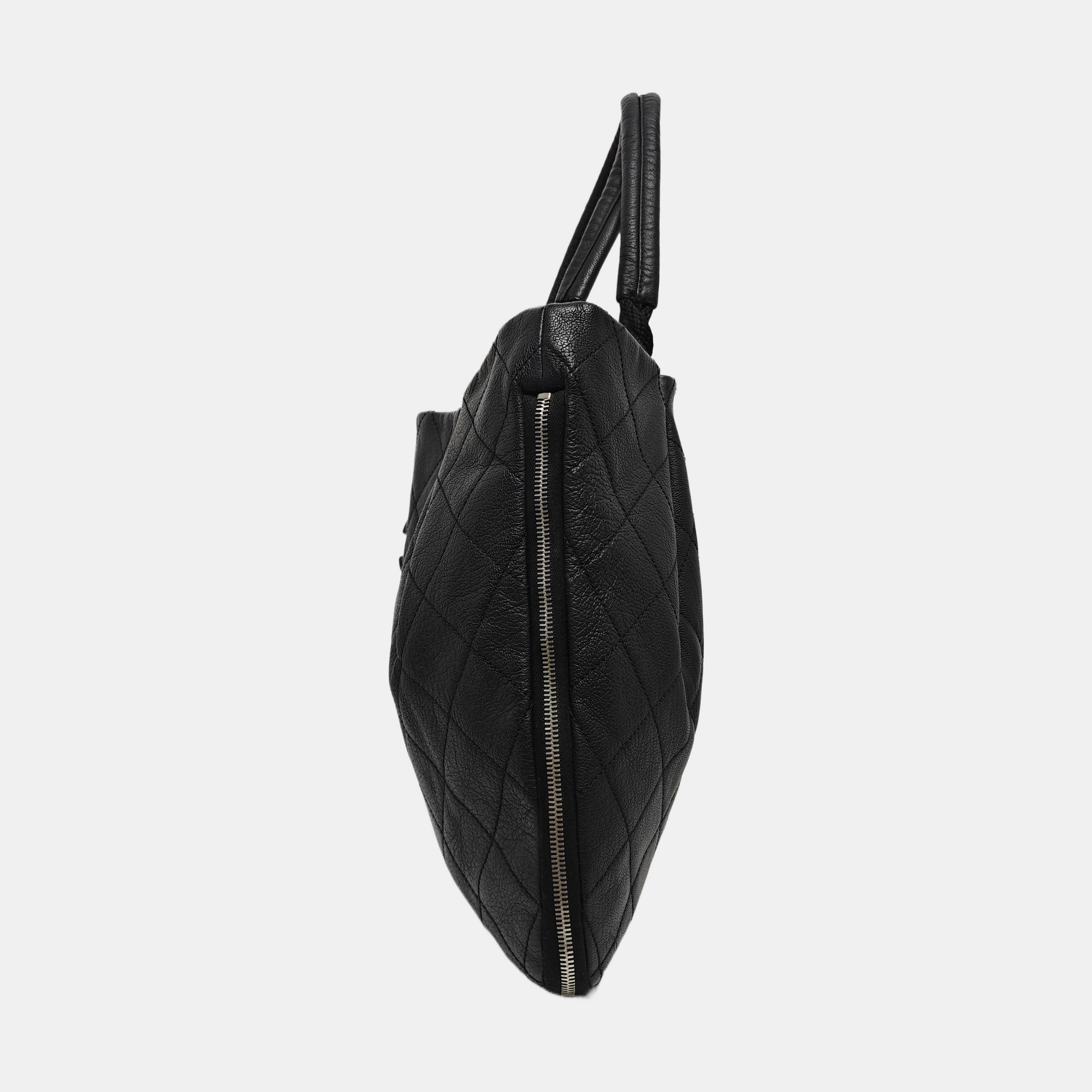 Quilted Lambskin Black