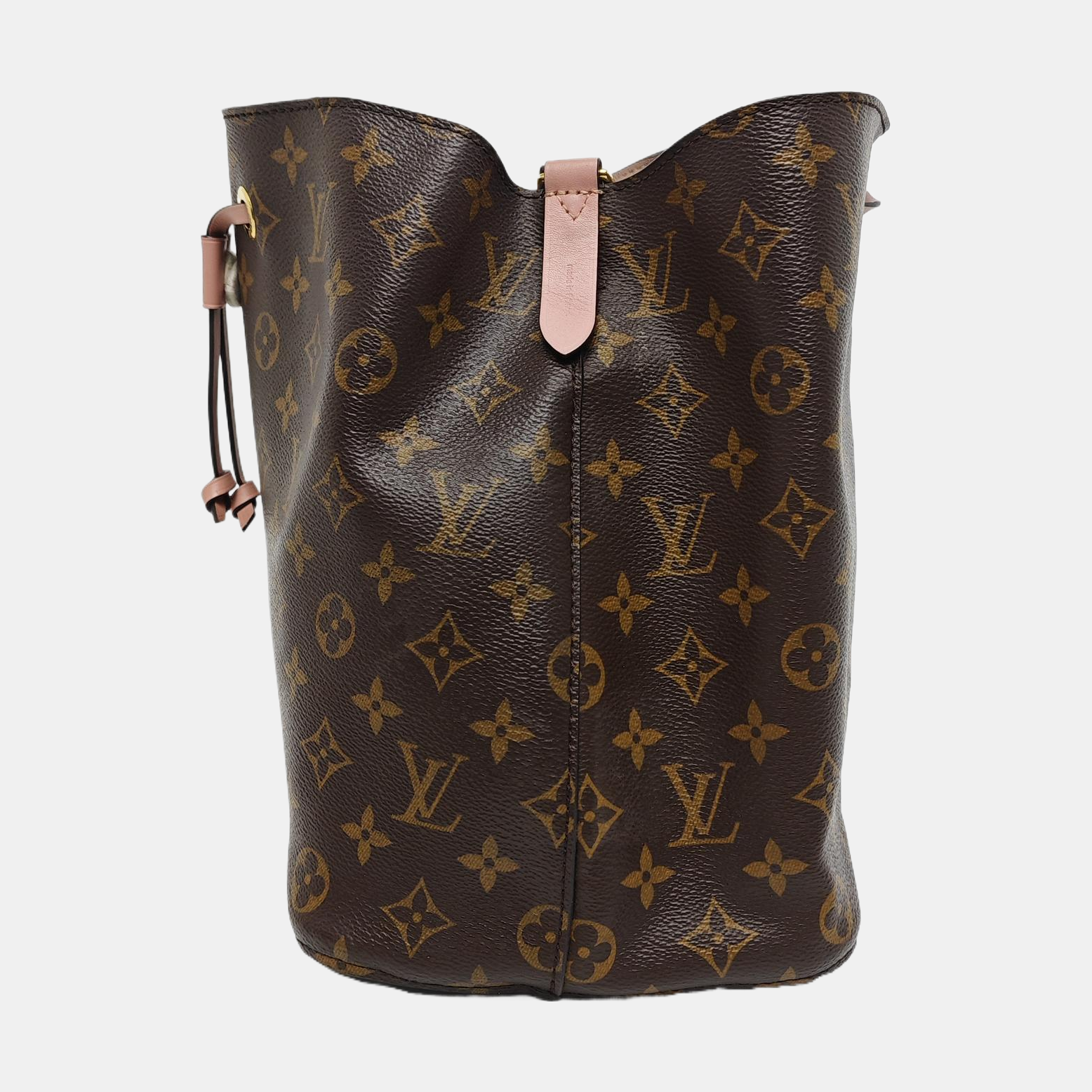NÉONOÉ MM Monogram Coated Canvas Brown