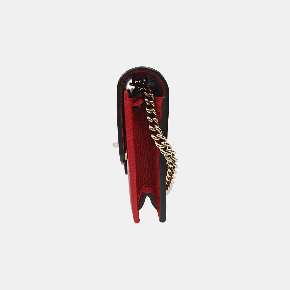 Calfskin Shoulder Bag Red