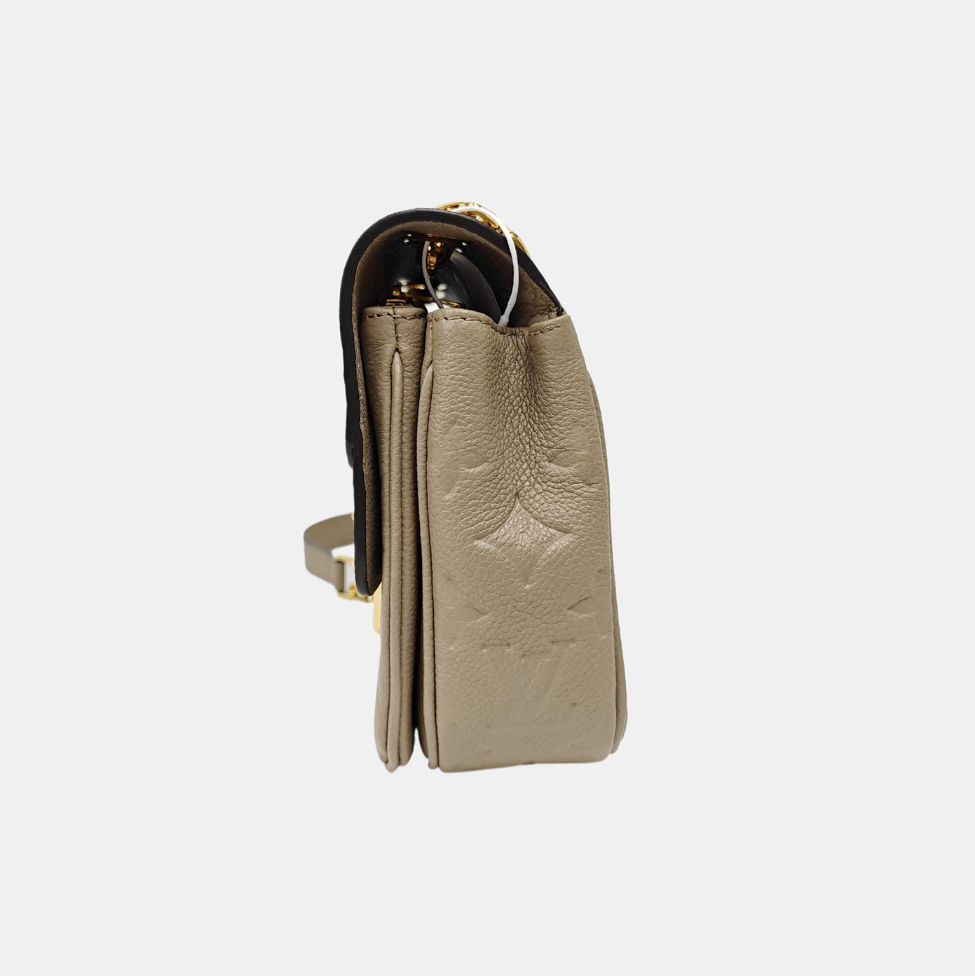 MARCEAU Monogram Calfskin Gray