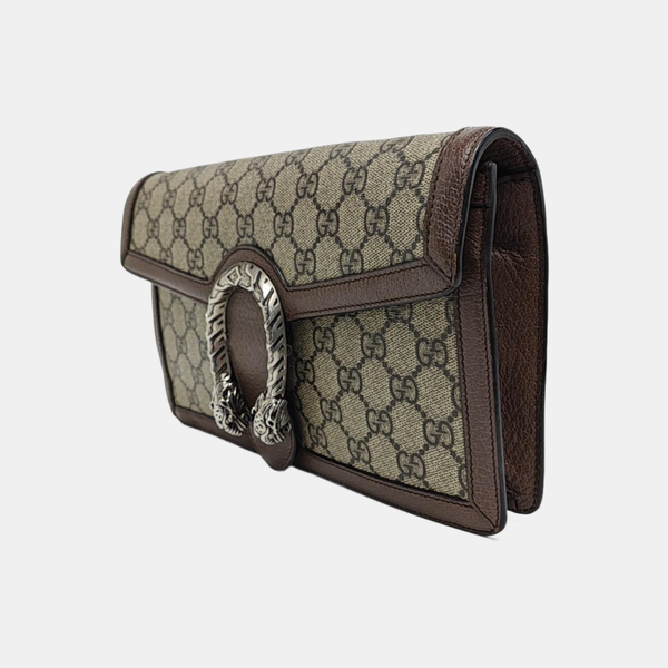 Authenticated pre-owned  Dionysus Monogram Coated Canvas Beige - Clutch at Looply