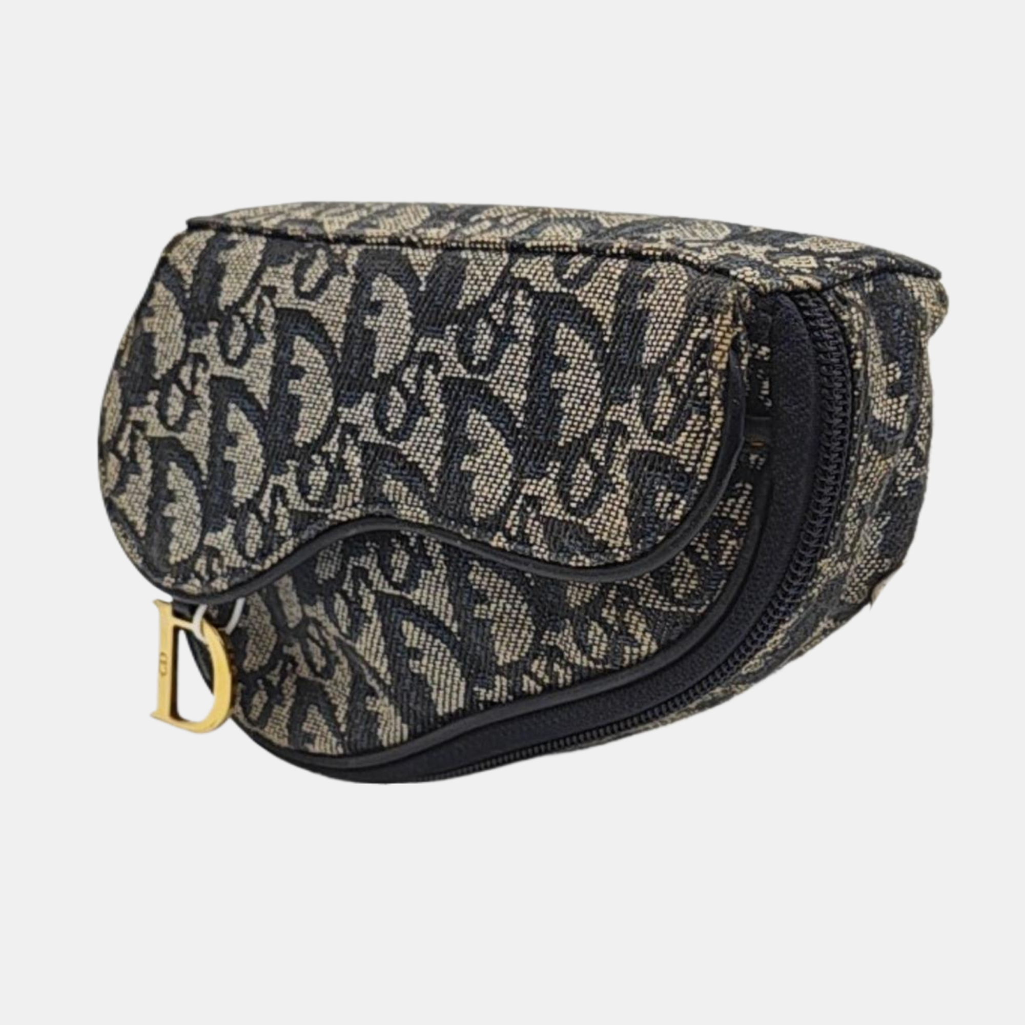 Saddle Mini Oblique Fabric Blue
