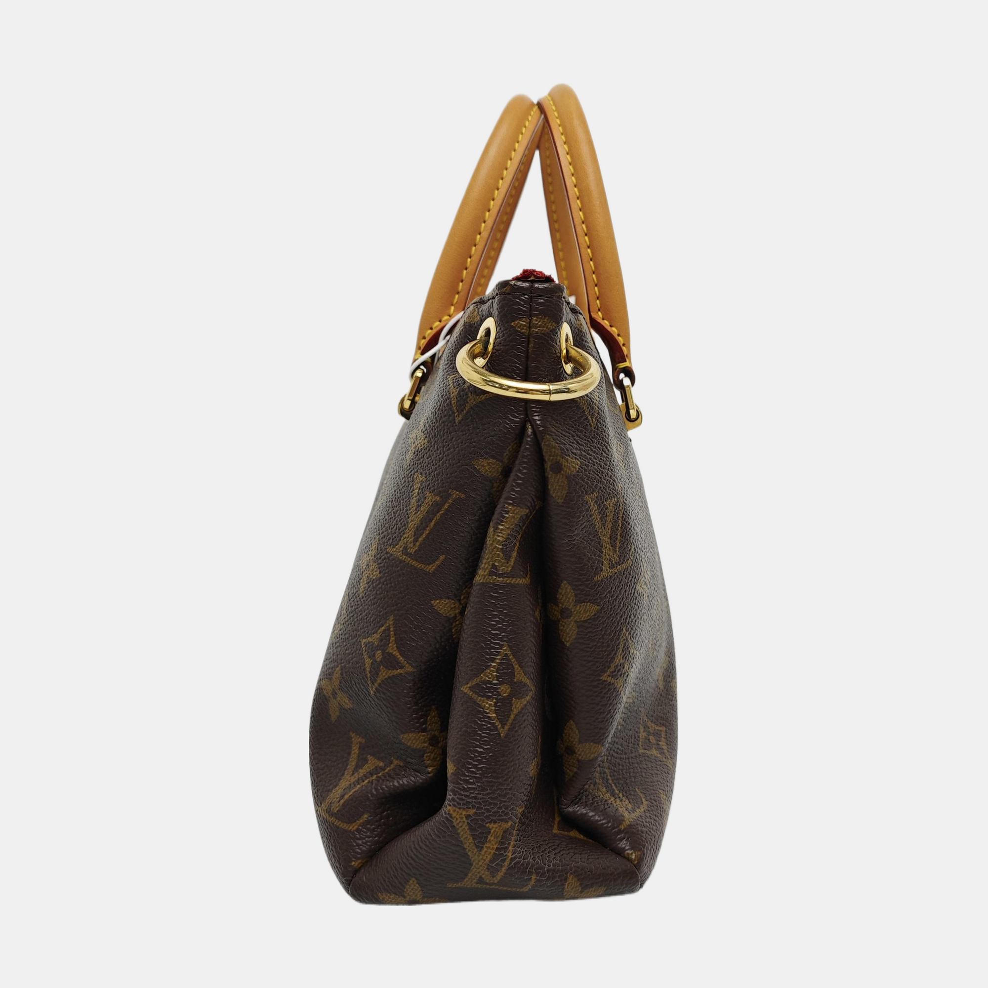 PALLAS BB Monogram Coated Canvas Brown