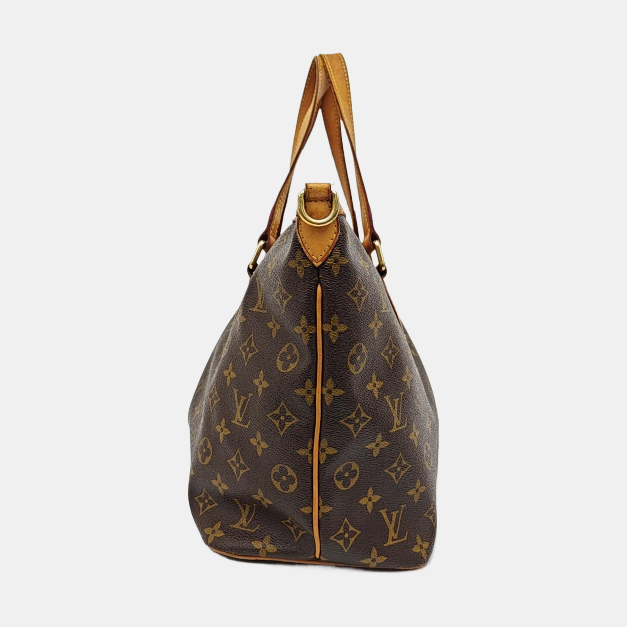 PALERMO PM Monogram Coated Canvas Brown