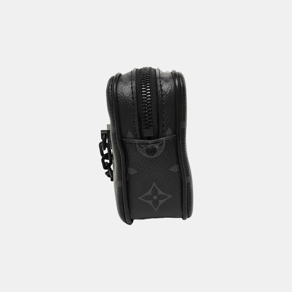 VOLGA Monogram Coated Canvas Black
