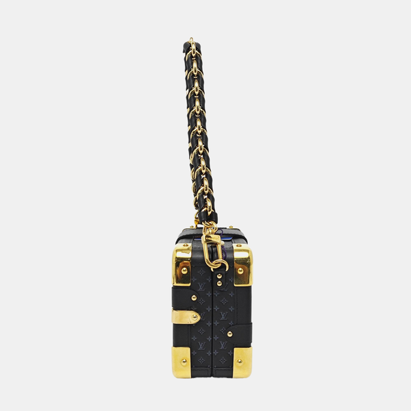 PETITE MALLE Calfskin Black