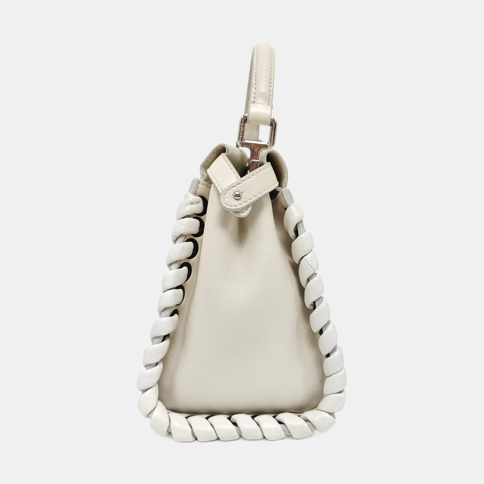 Peekaboo Mini Calfskin White
