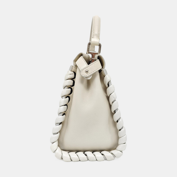 Peekaboo Mini Calfskin White