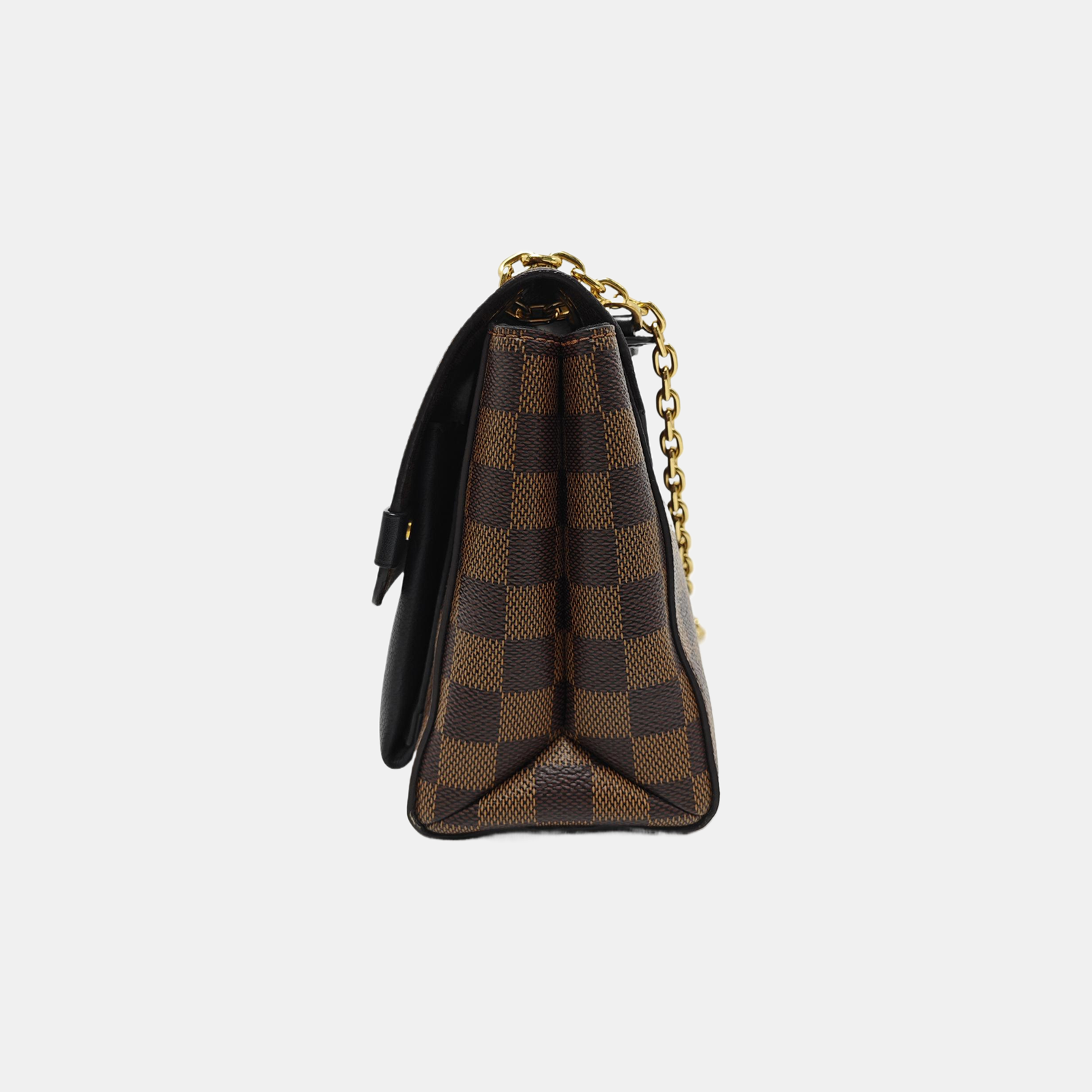 VAVIN PM Damier Ebene Coated Canvas Brown