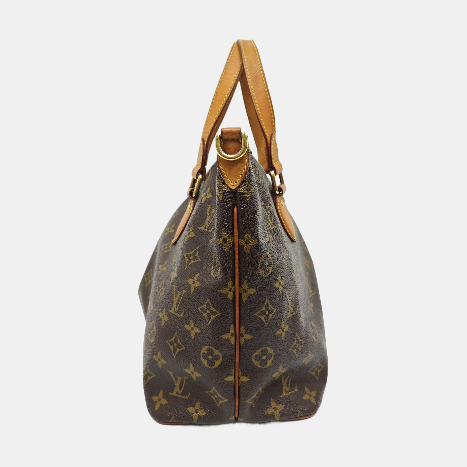 PALERMO PM Monogram Coated Canvas Brown