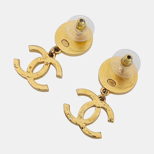 Metal Gold Stud Earrings