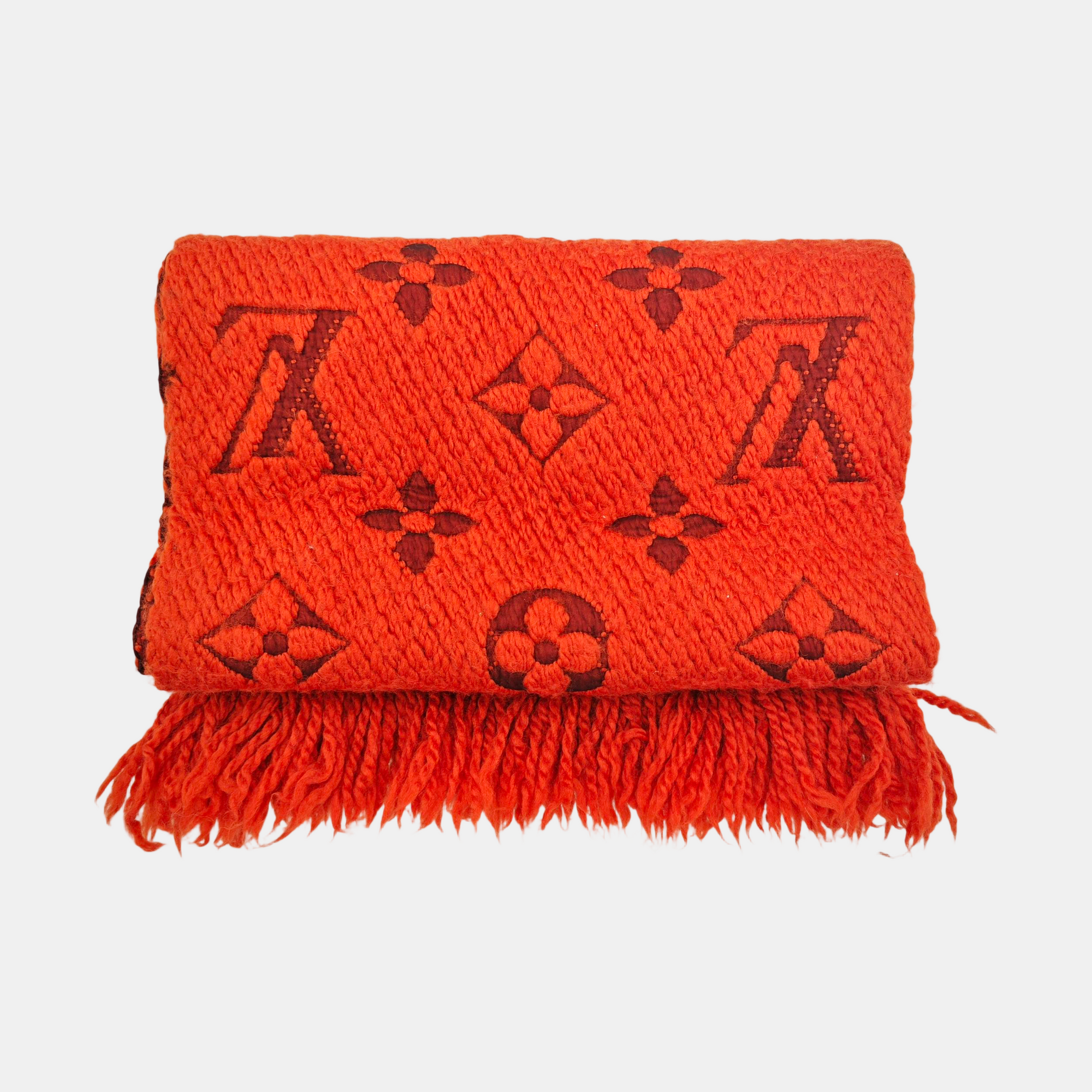 Wool Scarf Red