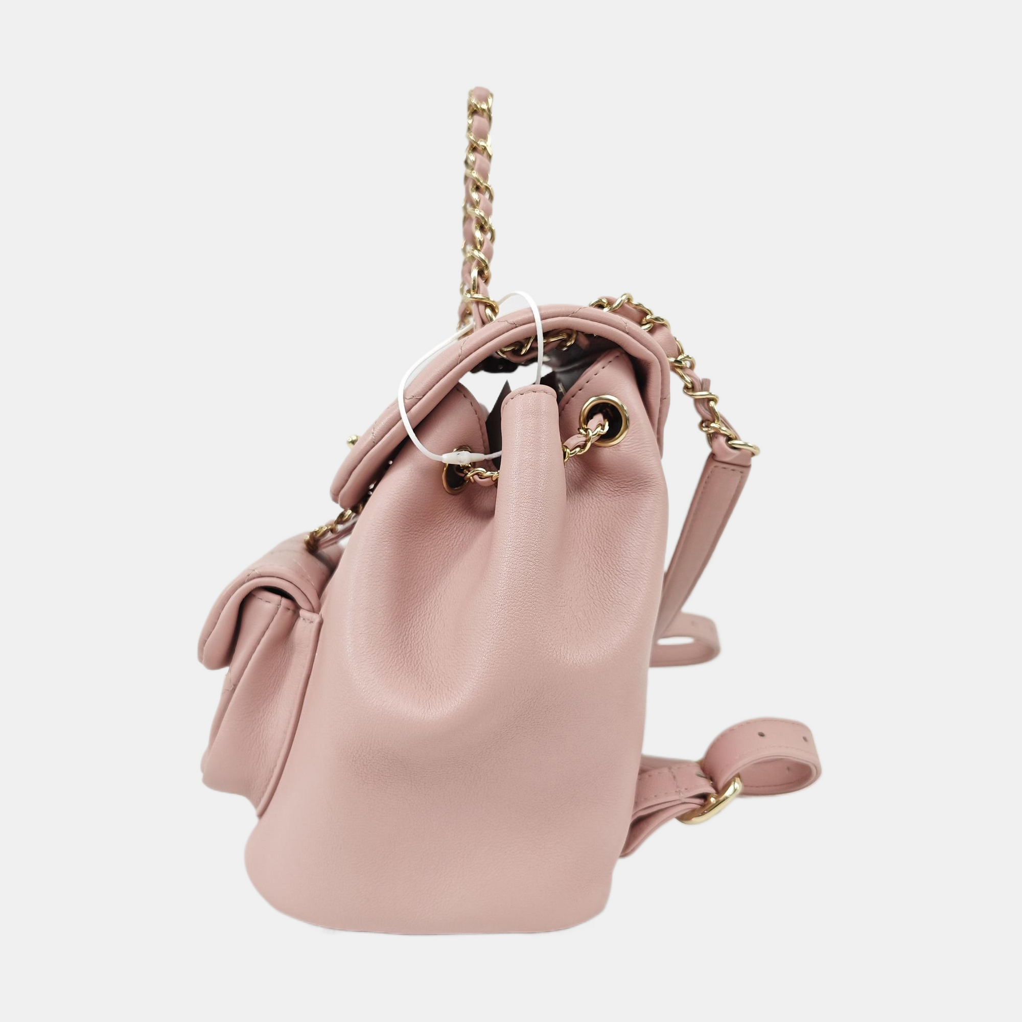 DUMA Small Quilted Calfskin Pink