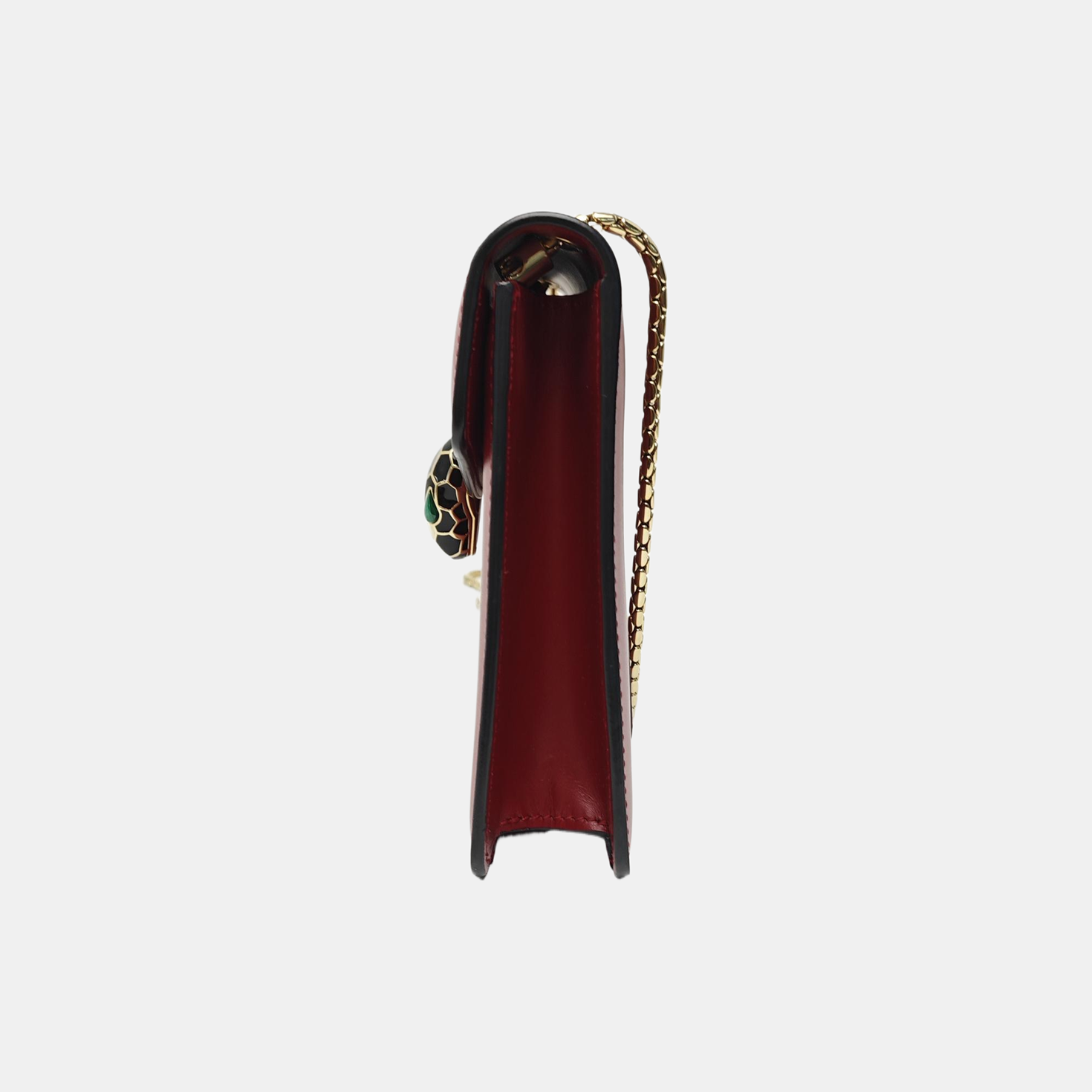 SERPENTI FOREVER Small Calfskin Red