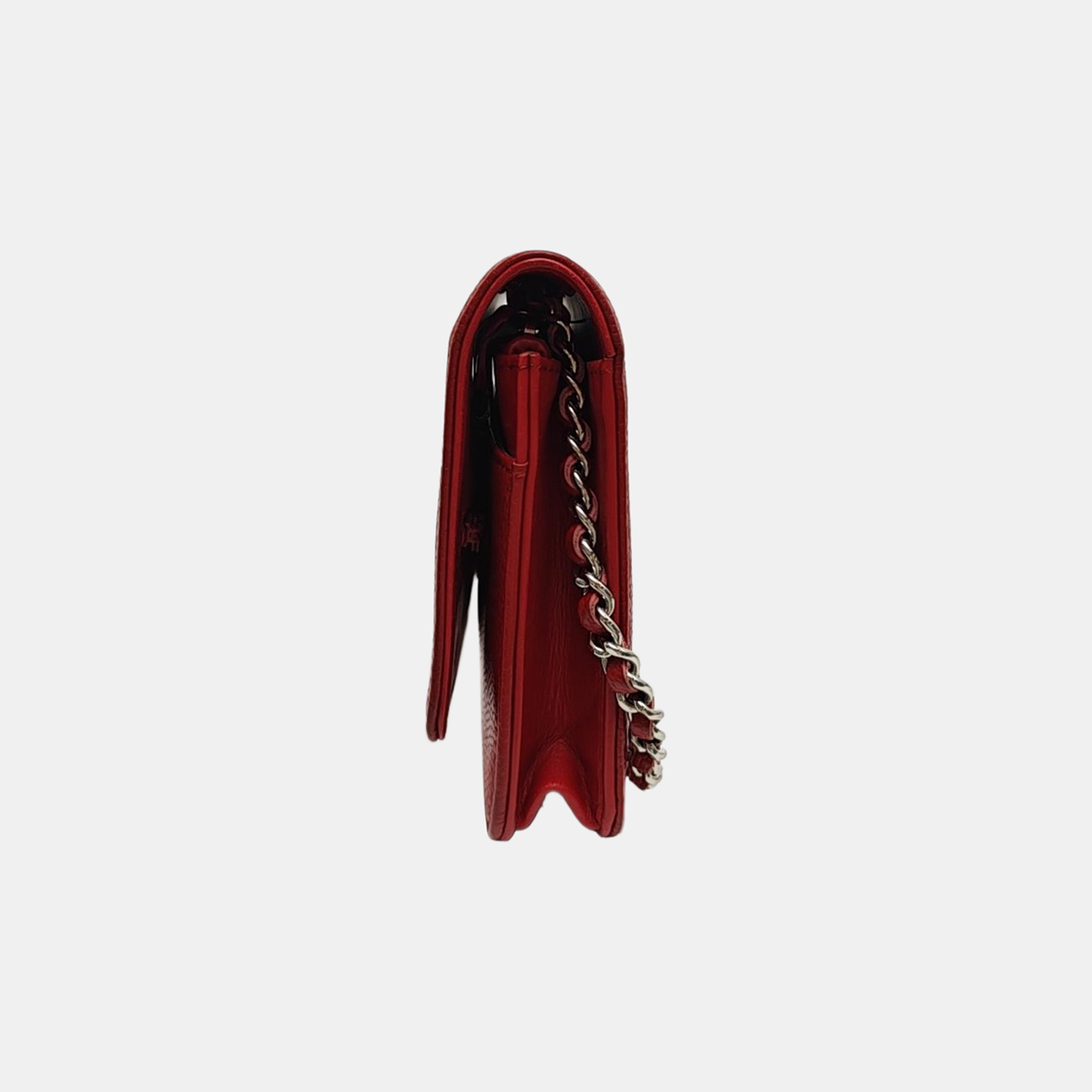 CC TIMELESS Grained Calfskin Red
