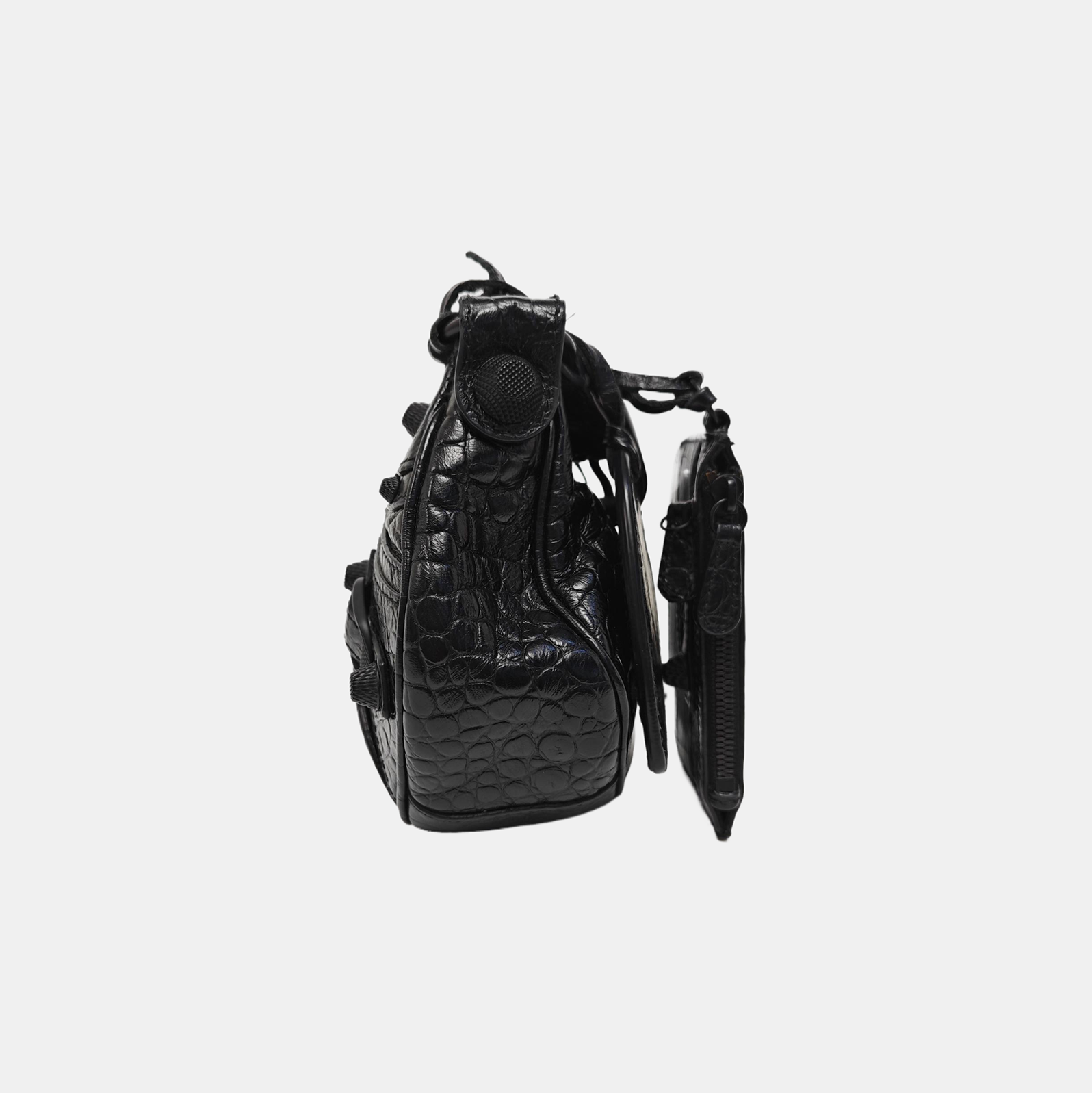 Le Cagole Small Calfskin Black
