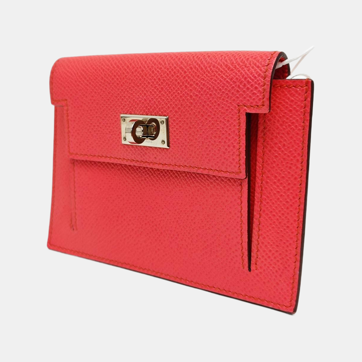 Kelly Epsom Pink Coin Purse
