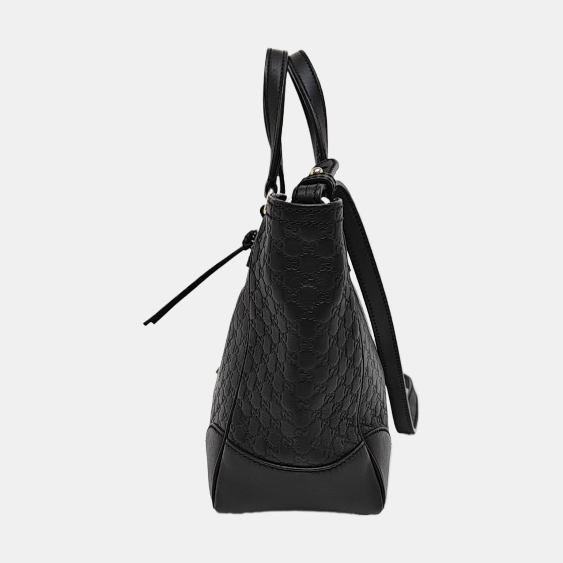 Bree Monogram Calfskin Black