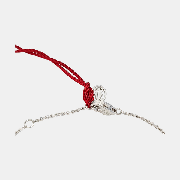 CARTIER D'AMOUR 18k White Gold Silver Bracelet