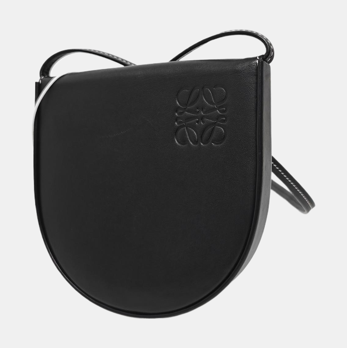 Heel Small Calfskin Black
