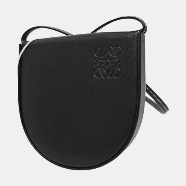 Heel Small Calfskin Black