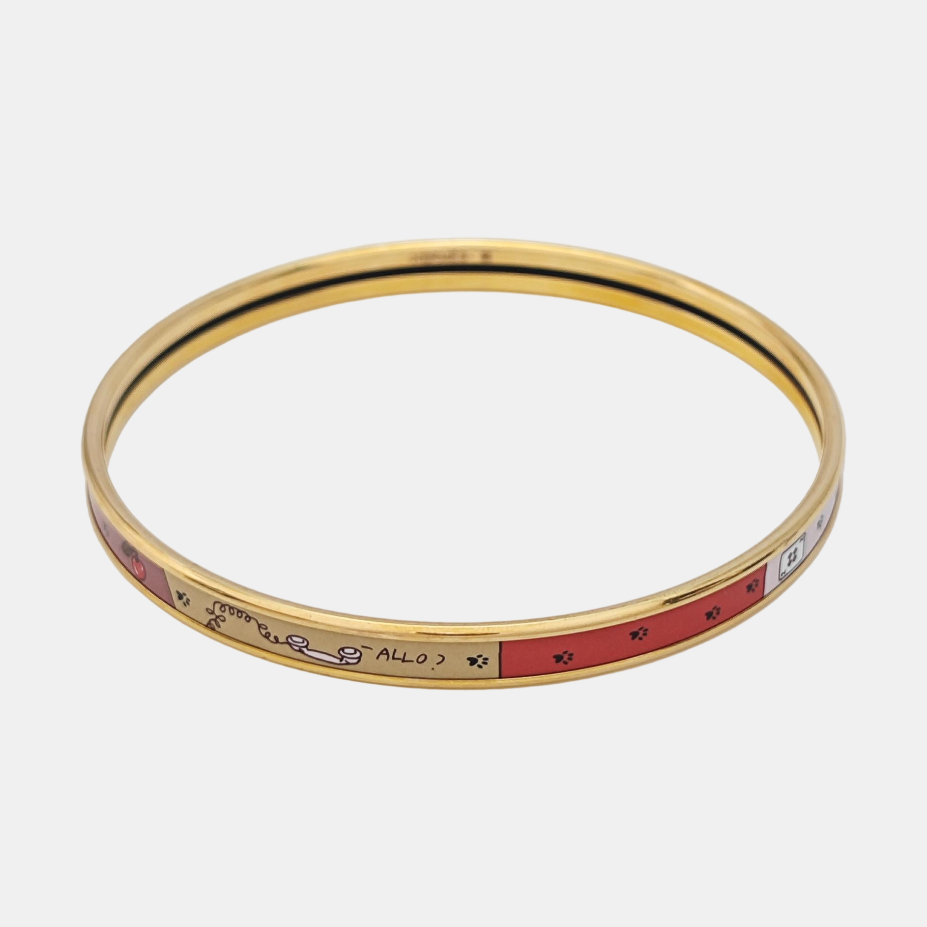 Metal Gold Bangle