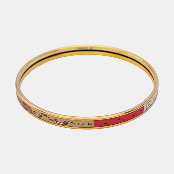 Metal Gold Bangle