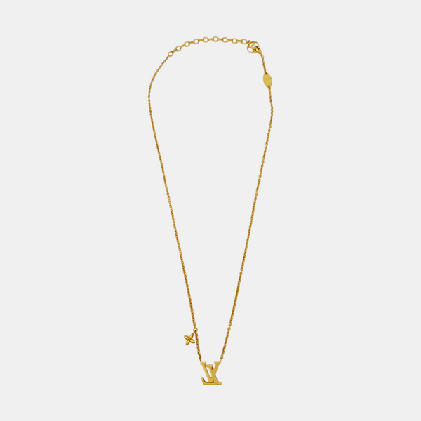 LV ICONIC Metal Gold Necklace