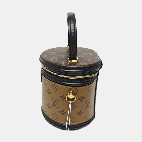 CANNES PM Monogram Coated Canvas Brown