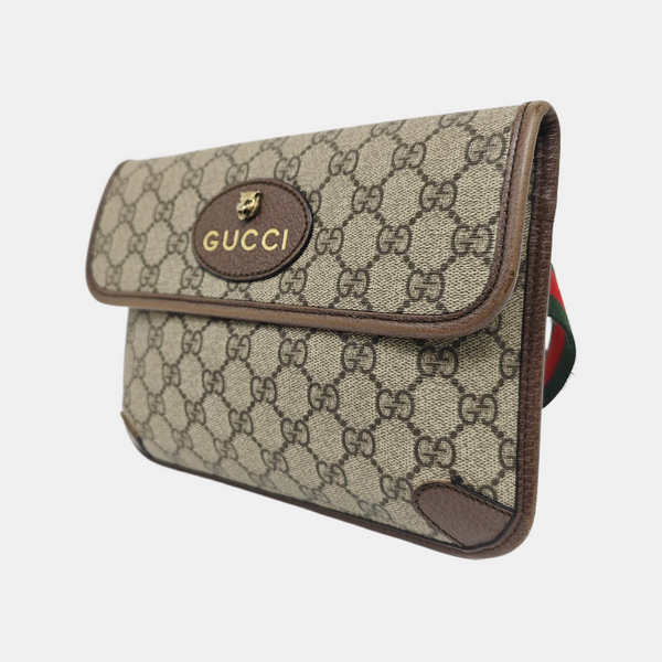 Neo Vintage Monogram Coated Canvas Beige