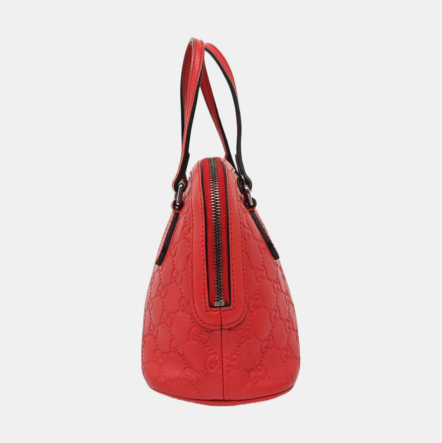 Dome Monogram Calfskin Red