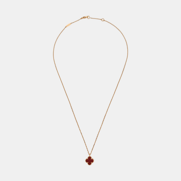 Sweet Alhambra 18k Rose Gold Necklace