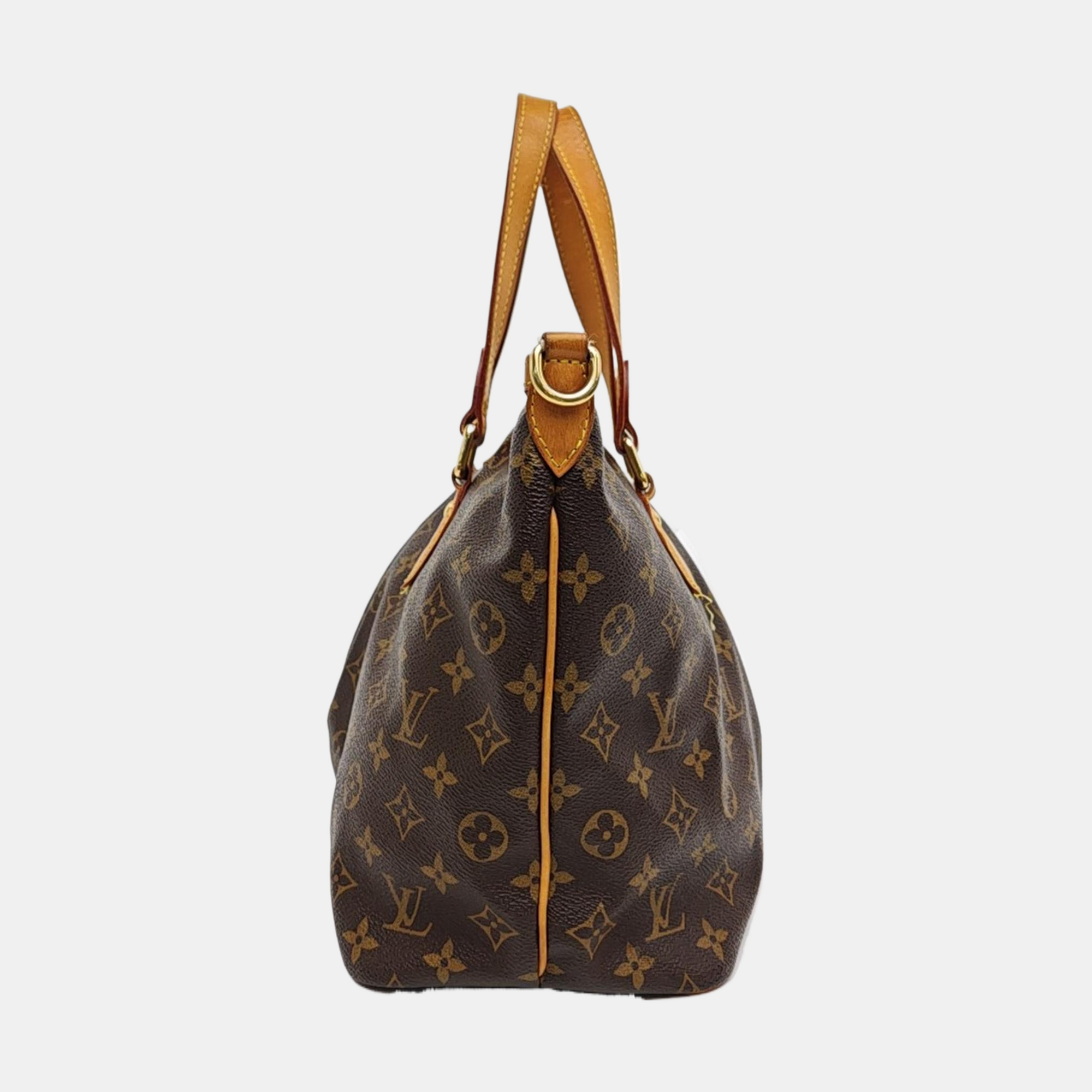PALERMO PM Monogram Coated Canvas Brown