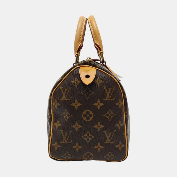 SPEEDY 25 Lona Monogram Marrón